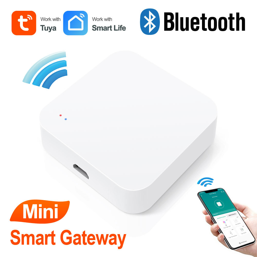 Tuya Smart Bluetooth Mini Gateway Hub - Home Automation Controller for 128+ Smart Devices