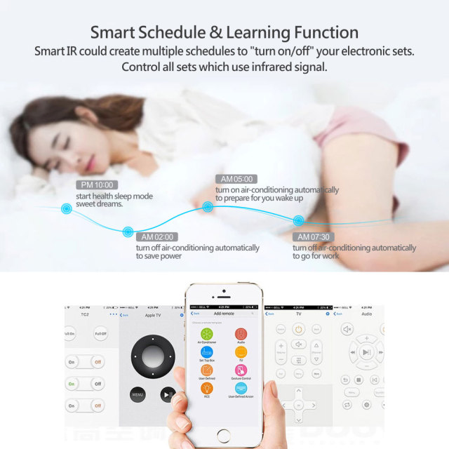 Tuya Smart Mini WiFi IR Remote Controller - Voice Control for Home Appliances