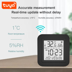 Tuya Smart WiFi IR Remote Control - Temp & Humidity Sensor, Voice Control for Home Appliance