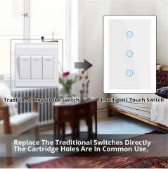 Tuya Smart WiFi Curtain Switch (US Version) – App Control for Curtains & Garage Doors