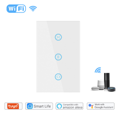 Tuya Smart WiFi Curtain Switch (US Version) – App Control for Curtains & Garage Doors