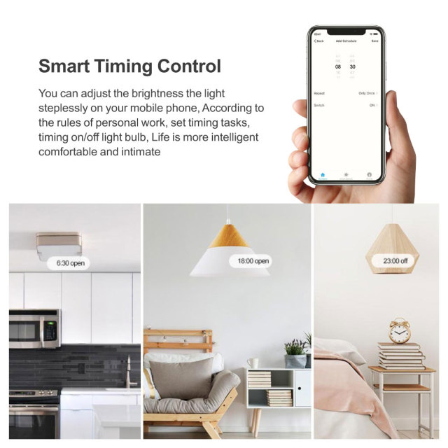 Tuya Smart WiFi Dimmer Switch - US Touch Panel, Voice & App Control for Lights