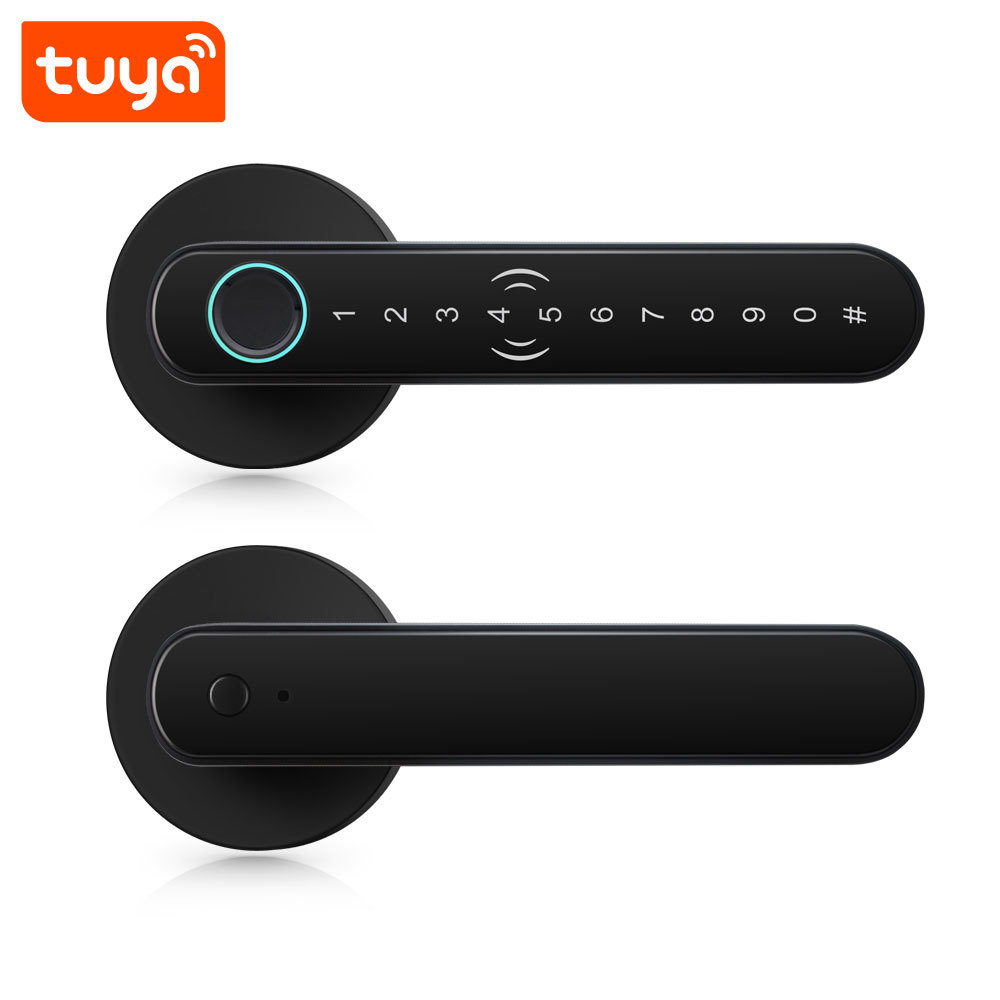 Tuya Smart BLE Fingerprint Door Lock with IC Card & Password Unlock