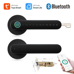 Tuya Smart BLE Fingerprint Door Lock with Password & App Control