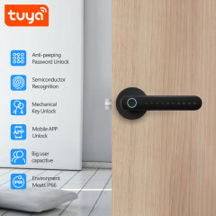 Tuya Smart BLE Fingerprint Door Lock with Password & App Control