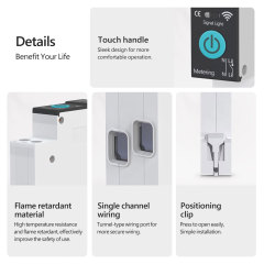 Tuya Smart WiFi DIN Rail Circuit Breaker with Power Metering (1-63A)