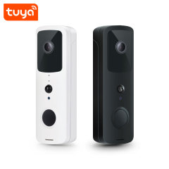 Tuya Smart Low Power WiFi HD Waterproof Video Doorbell with Two-Way Audio & Night Vision