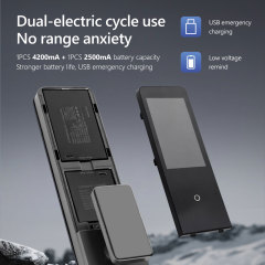 Tuya WiFi Dual Batteries 3D Face Door Lock with Dual Cameras, Visual Intercom & APP Remote Control