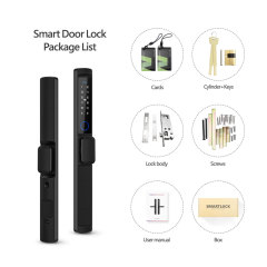 Tuya Smart WiFi Single Side Waterproof Fingerprint Door Lock with IP66 Rating & 5-in-1 Unlock Methods