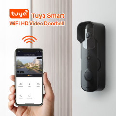 Tuya Smart Low Power WiFi HD Waterproof Video Doorbell with Two-Way Audio & Night Vision