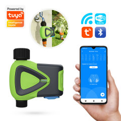 Tuya WiFi Smart Sprinkler Timer with BLE Pairing, IP65 Waterproof, Automatic Irrigation Schedule for Garden Lawn