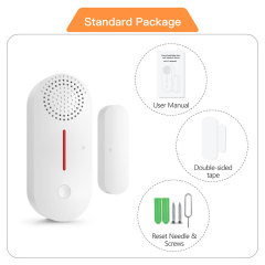 Tuya Smart WiFi Door Window Sensor 100dB Alarm Sound Security Detector