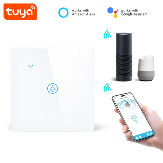 Tuya Smart WiFi Water Heater Boiler Switch (EU Version) – App & Voice Control