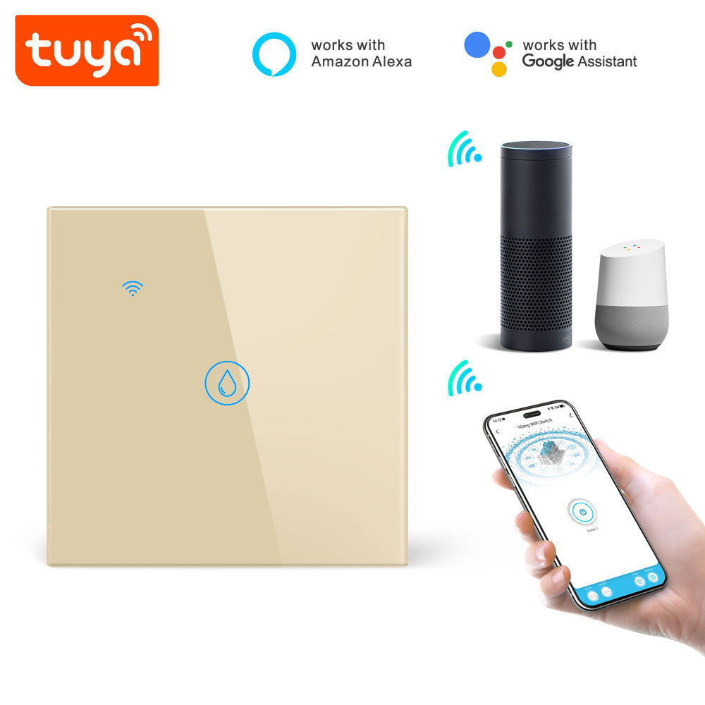 Tuya Smart WiFi Water Heater Boiler Switch (EU Version) – App & Voice Control