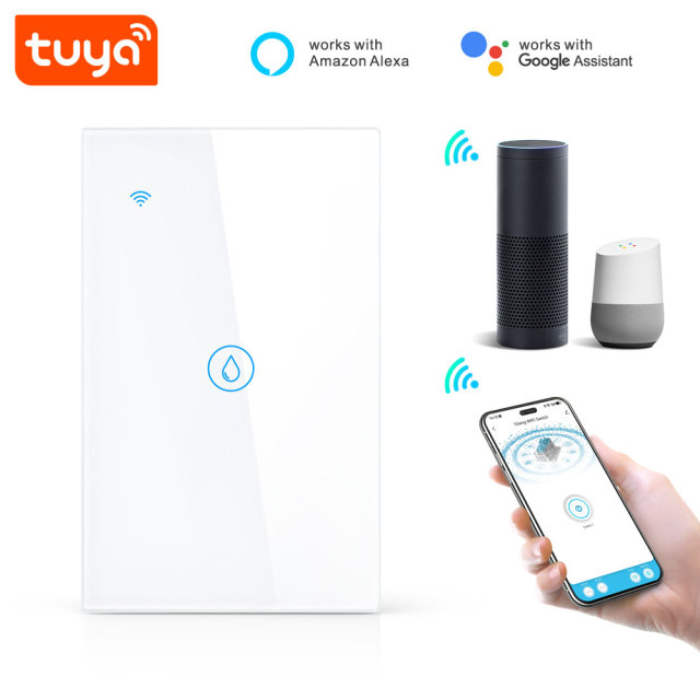 Tuya Smart US Version WiFi Water Heater Boiler Switch – App & Voice Control