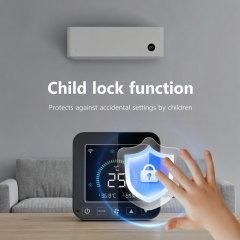 Tuya Smart WiFi LCD Air Conditioner Controller, IR Remote Thermostat with Temp & Humidity Sensor