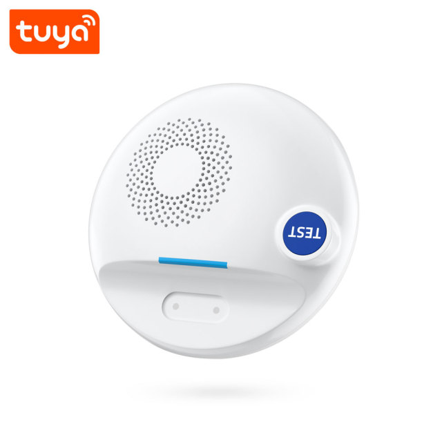 Tuya Smart WiFi Water Leakage Detector, 100dB Sound-Light Alarm Water Immersion Sensor