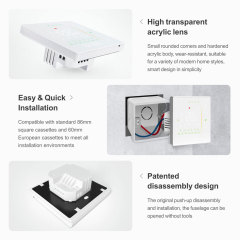 Tuya Smart WiFi Electric Water Underfloor Heating Thermostat Controller