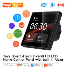 Tuya Smart 4-Inch WiFi Zigbee Gateway Control Panel Alexa Linux EU