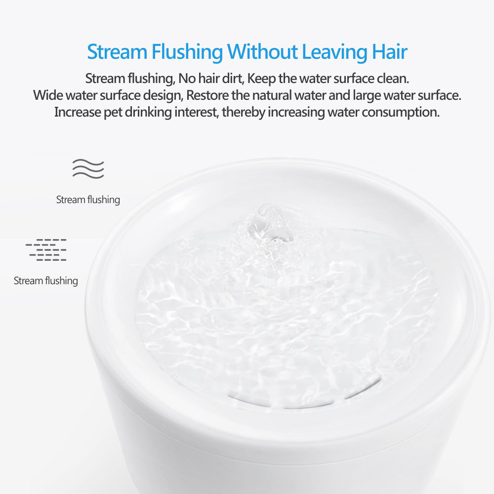 Tuya Smart WiFi Pet Water Fountain Auto Feeder UV Filter App Control