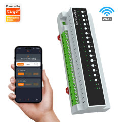 Tuya Smart WiFi 16-CH 50A/16A Relay DIN Rail Room Power Controller