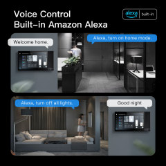 Tuya Smart 8-Inch Control Panel WiFi Zigbee Gateway Alexa Music