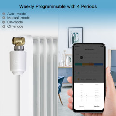 Tuya Smart WiFi LED Thermostatic Radiator Valve TRV Heater Controller