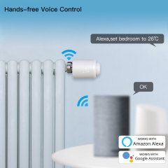 Tuya Smart WiFi LED Thermostatic Radiator Valve TRV Heater Controller
