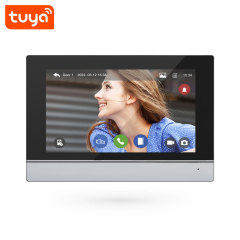 Tuya Smart WiFi 2-Button IP65 Apartment Video Door Phone Kit 2 Units