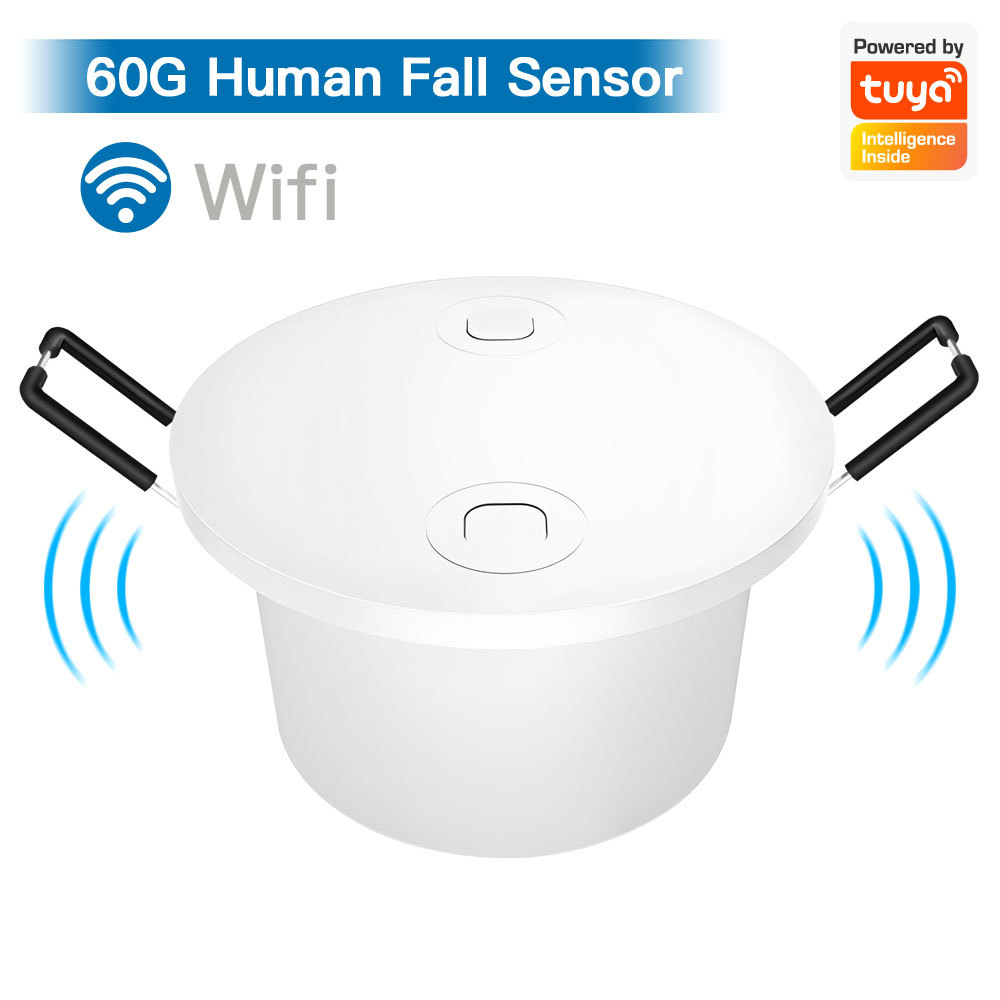 Tuya Smart WiFi 60G mmWave Radar Fall Detection Human Presence Sensor