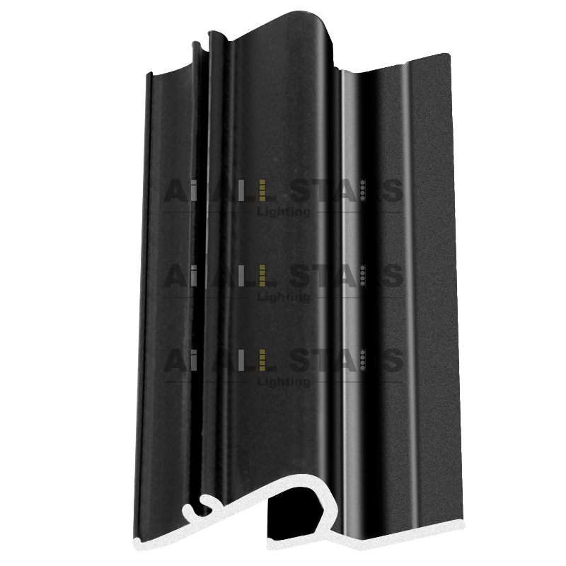Durable wall stertch ceiling profile
