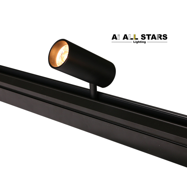 AS-MS01B Interior Decoration Magnetic Track Light Aluminum Profile for Stretch Ceiling
