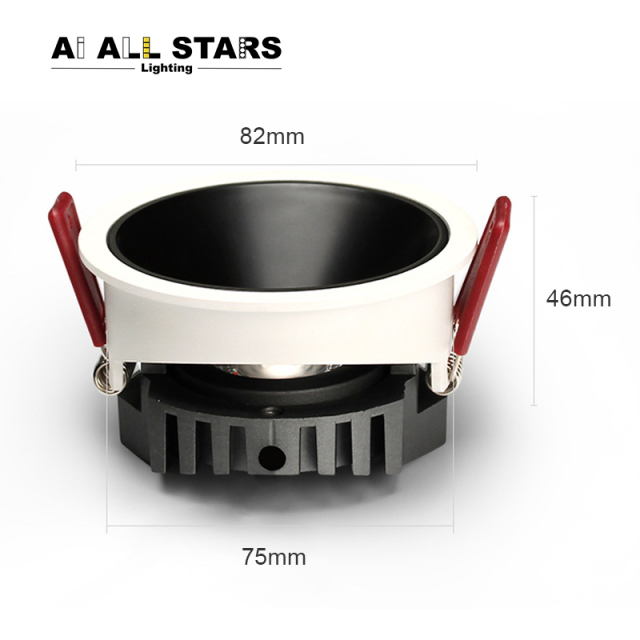 AS9104-1 Smart LED Downlight - Adjustable Beam, RGB + CW, Wholesale Factory Lighting