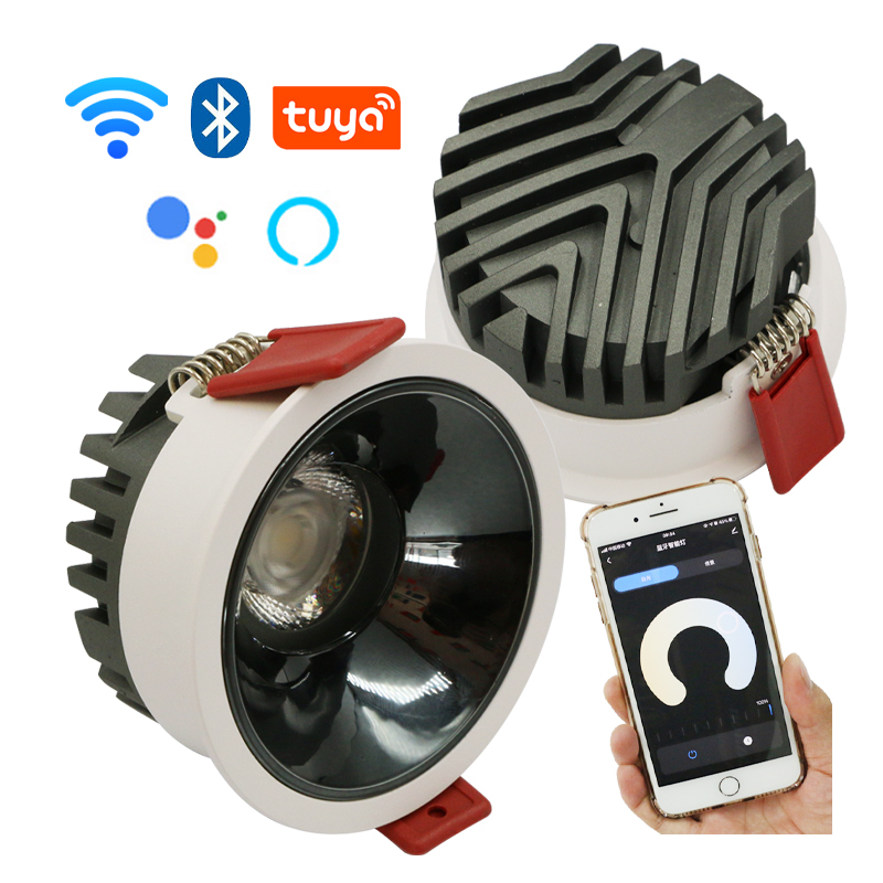AS9104-1 Smart LED Downlight - Adjustable Beam, RGB + CW, Wholesale Factory Lighting