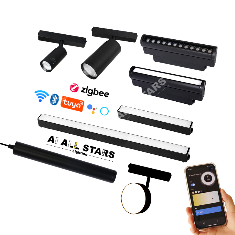 48V Ultra Thin Magnetic LED Track Light – Factory Wholesale Lighting Solution for Commercial Use