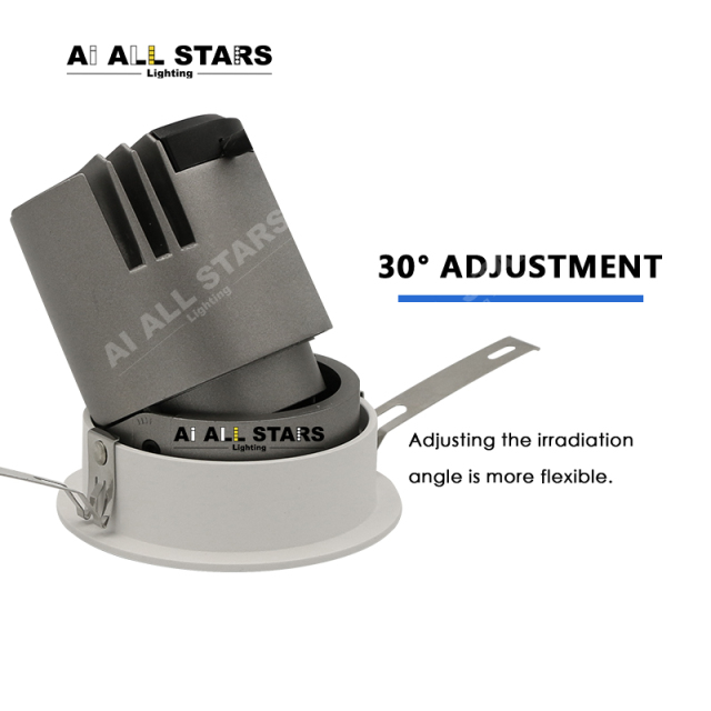 AS9113 Commercial Embedded Downlight – Smart Control & Adjustable Beam Angle