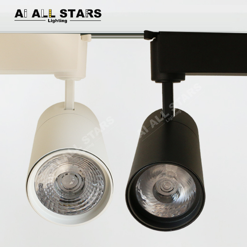3000K Aluminum housing track spotlight