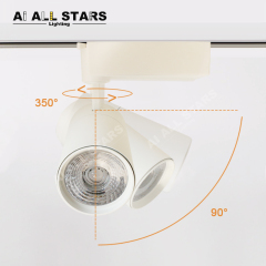 AS-7104 Adjustable LED Track Light - Factory Wholesale 12W 20W 30W 40W Track Spotlight