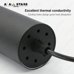 AS-3000 LED Pendant Light - Modern Die-cast Aluminum, Adjustable, Smart Control, Wholesale Factory Lighting