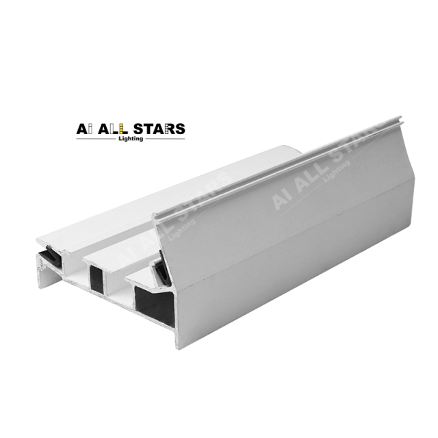 Various Application Scenarios curtain Stretch Ceiling Aluminum Profile