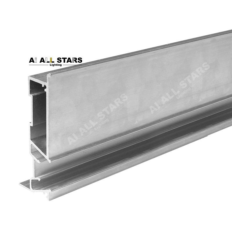 commercial project wall stretch ceiling profile