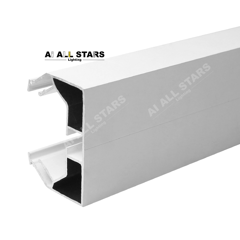 Stretch Ceiling Aluminum Profile for Hidden Curtain Tracks