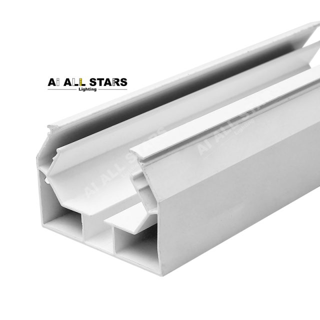 seamless ceiling curtain track