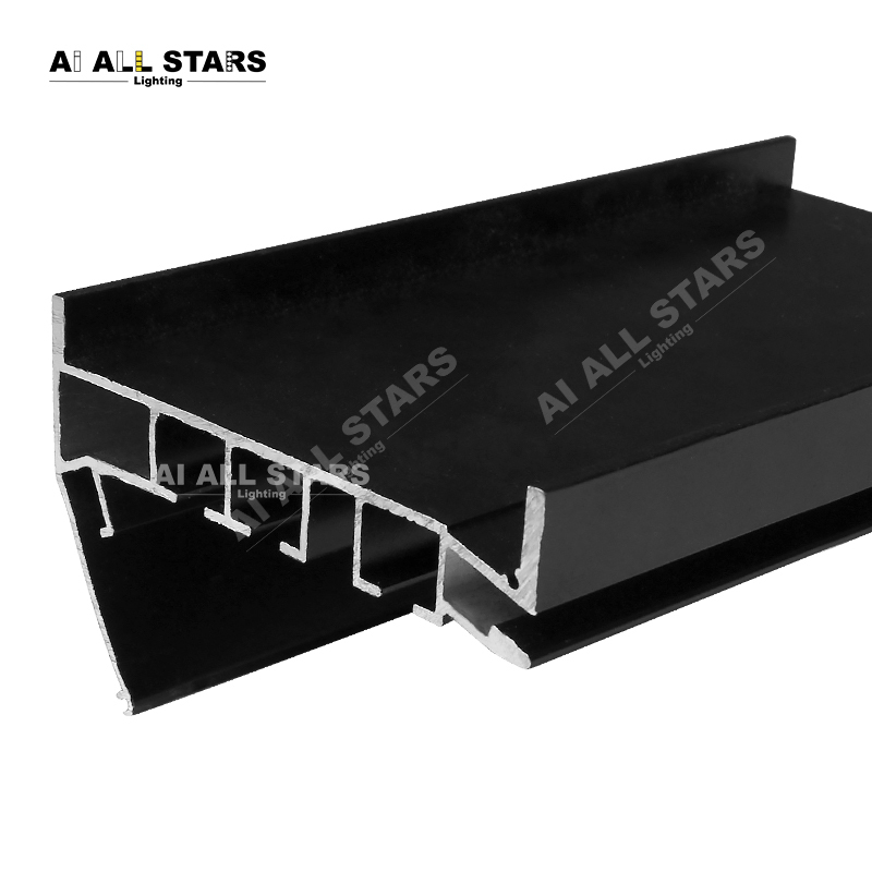  elegant installation.Stretch Ceiling Aluminum Profile