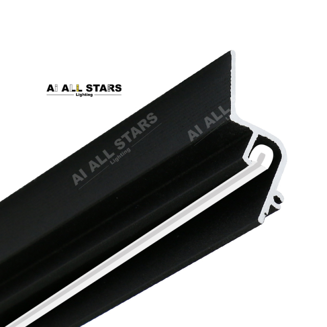 Commercial wall stretch ceiling profile