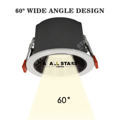 AS9116 Smart LED Downlight - Adjustable Beam, Smart Control, Wholesale Factory Lighting