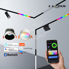 mobile control rgb lighting fixture