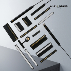Commercial Project 48V 5mm Ultra-Thin Magnet Track Light