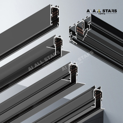 48V magnetic track for stretch ceiling 