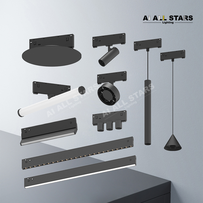10mm Ultra-Thin  magnrtic track light system